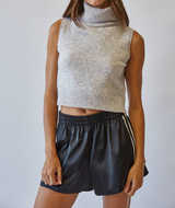 Denver Sleeveless Turtleneck Top