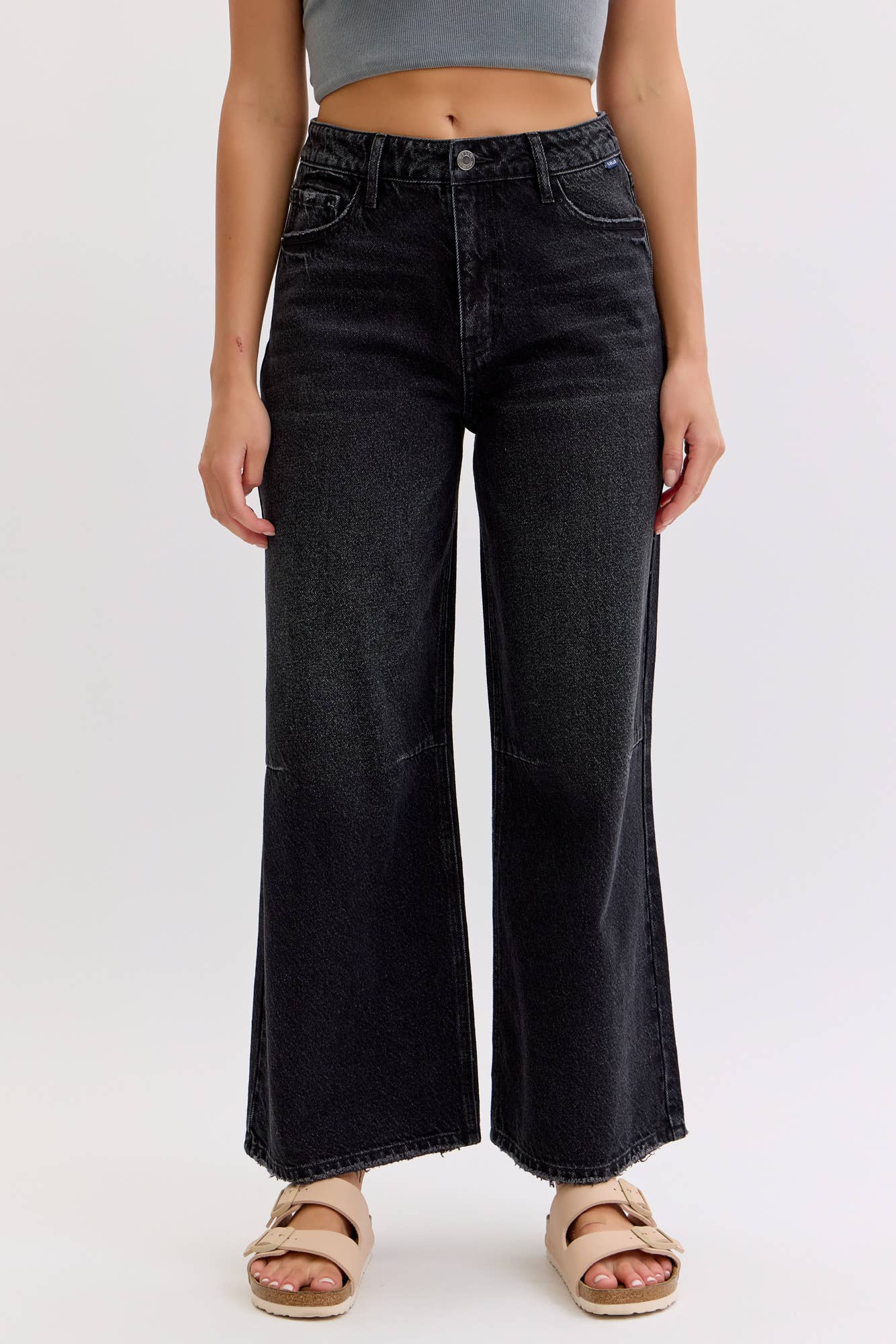Robby High Rise Crop Wide Leg