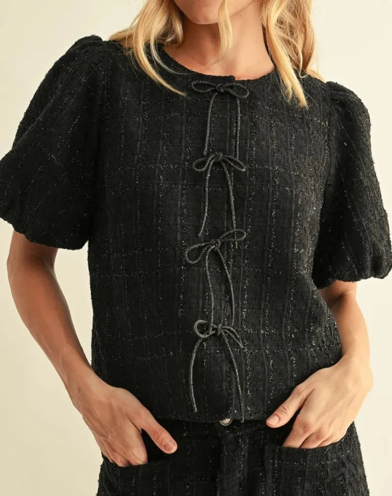Jessi Elegant Tweed Set