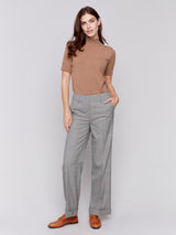 Terracotta Dressy Casual Wide Leg Pant