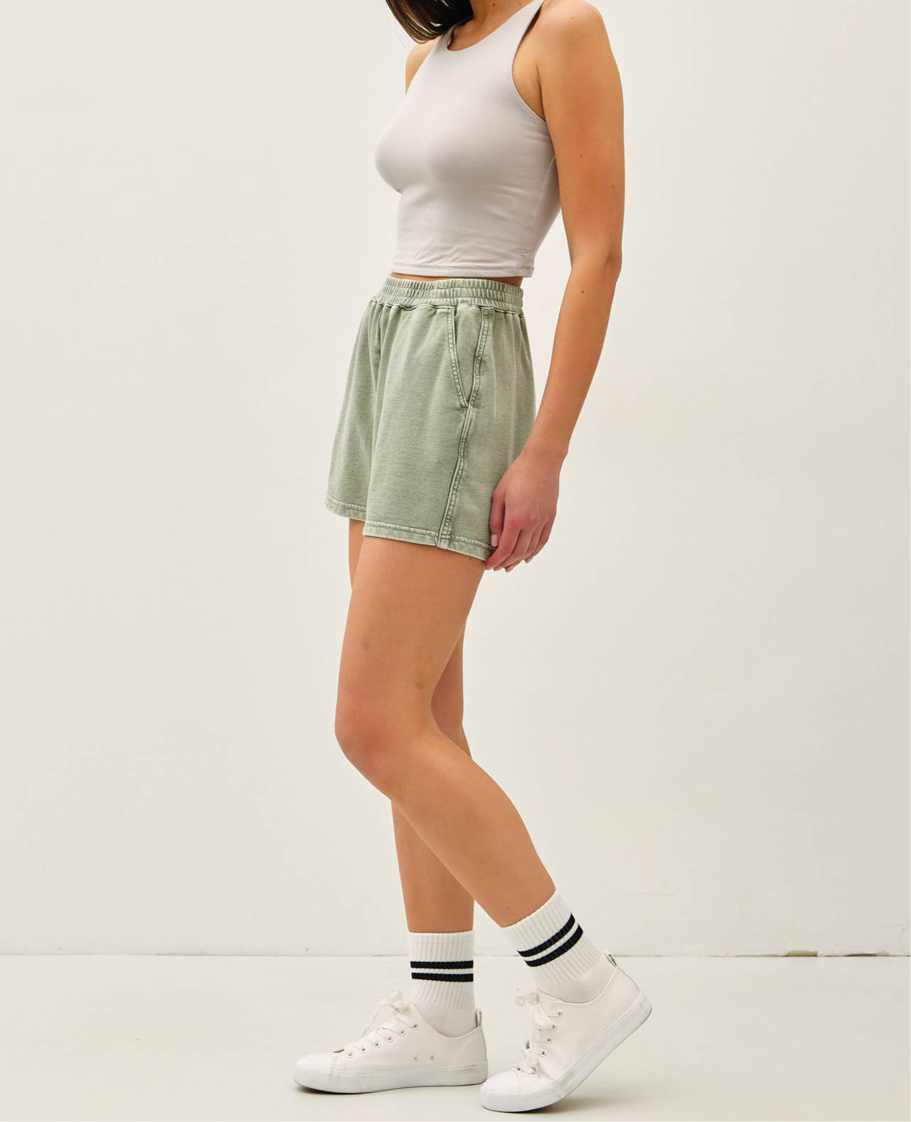 Zoee Washed Comfy Shorts