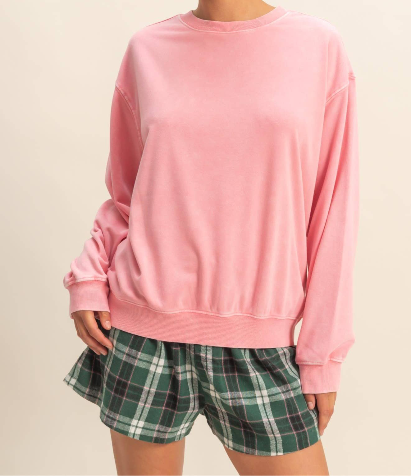 Florence Oversized Mineral Washed Sweatshirt