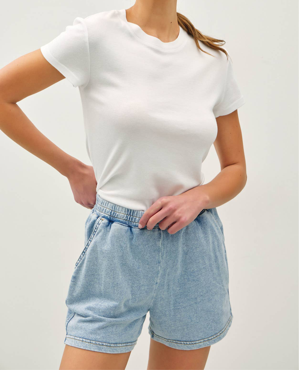 Zoee Washed Comfy Shorts