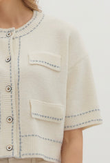 Frankie Button Front Cardigan
