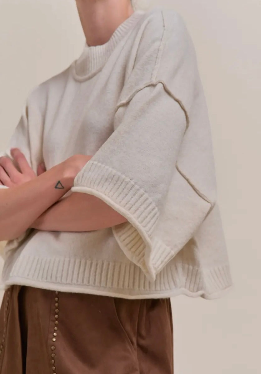 Danni Mock Neck Sweater