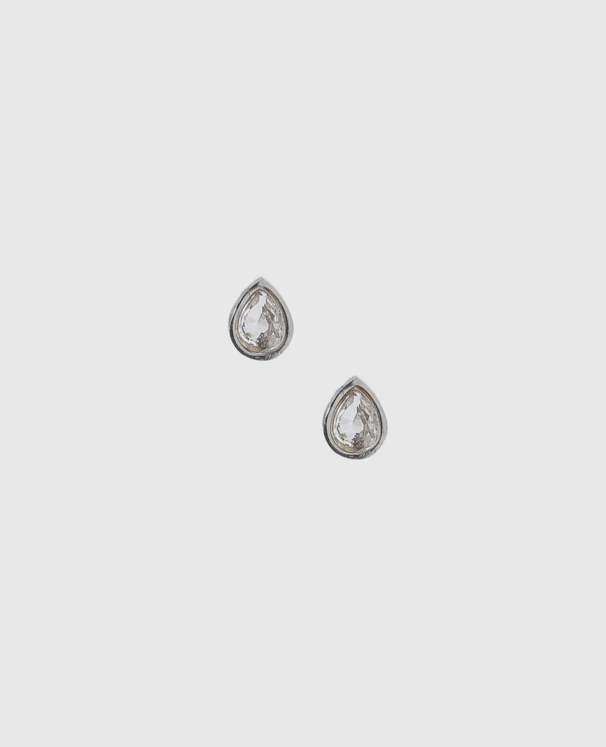 Linny&Co Silver Paloma Screwback Studs