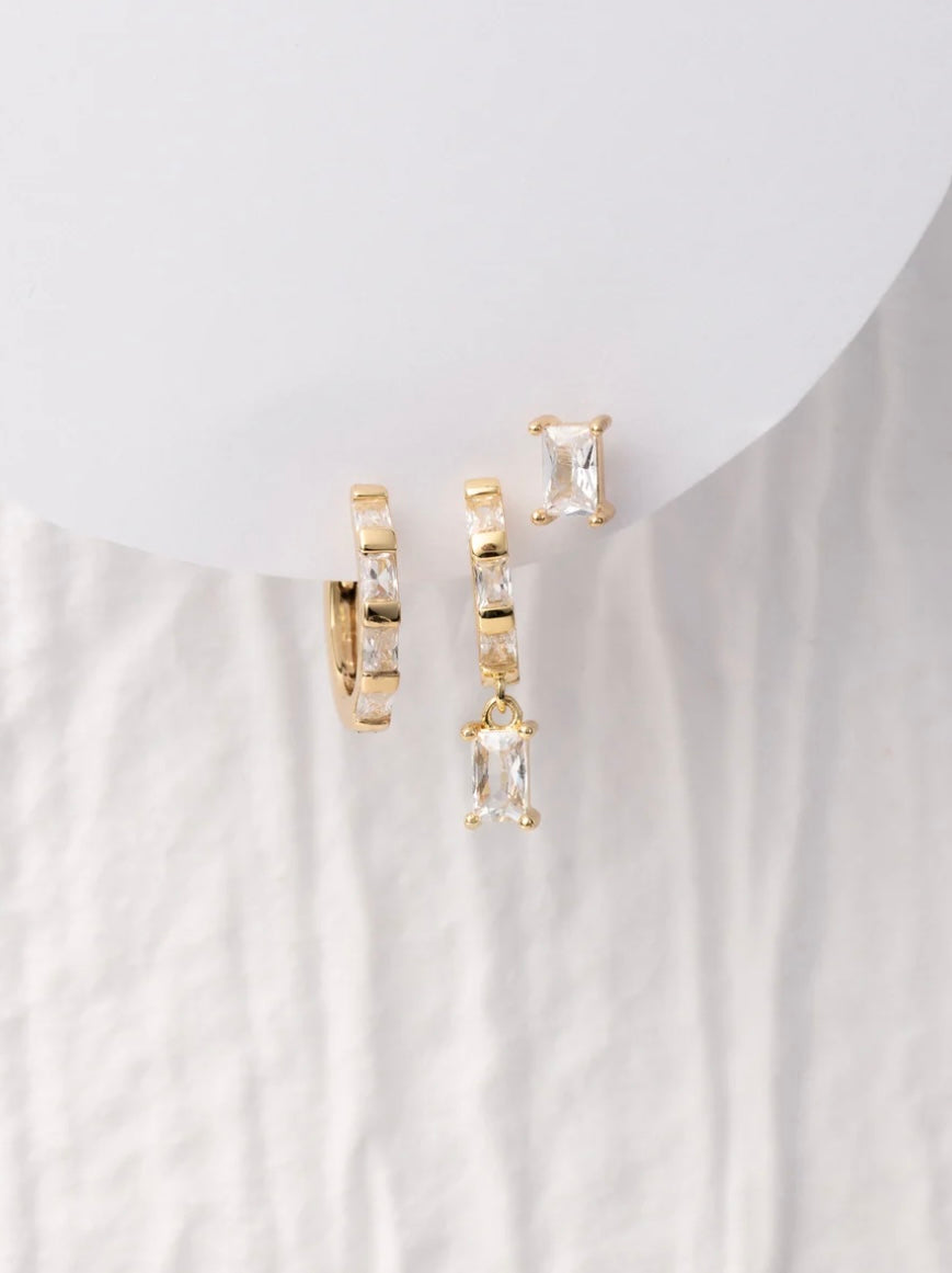 Michelle McDowell 18K Gold Earring Sets