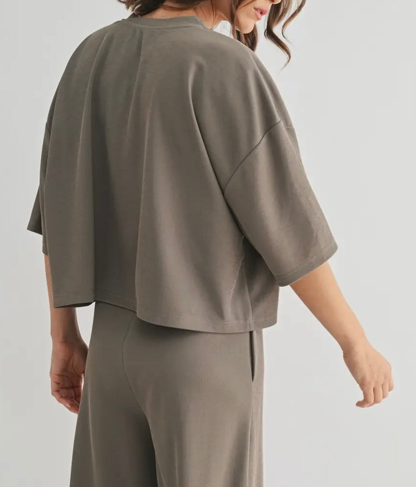 Gordin Boxy Knit Top