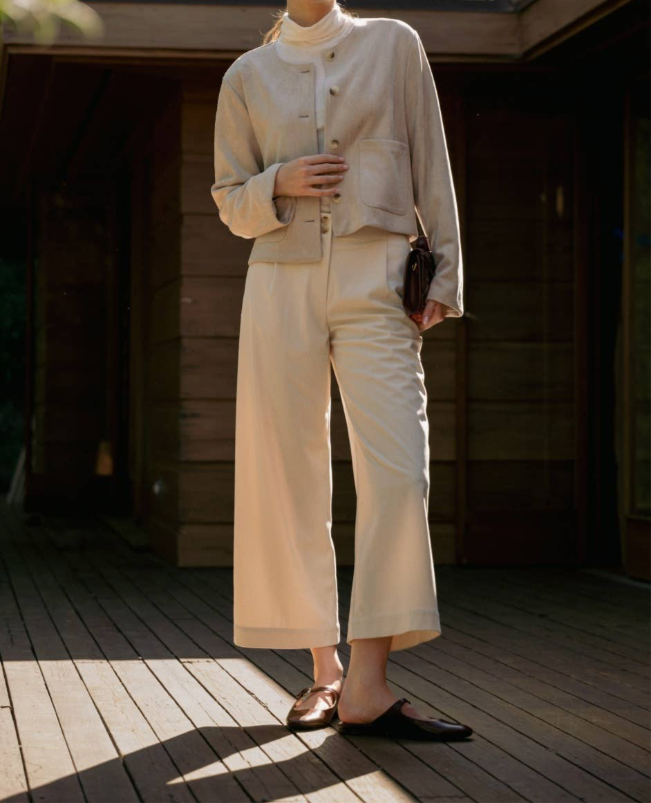 Cadence Corduroy Wide Leg Pant