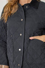 Ginni Contrast Quilted Jacket