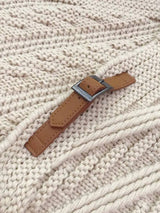 Andy Handcrafted Buckle Triangular Shawl