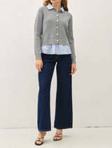 Shannon Layered Shirt Cardigan
