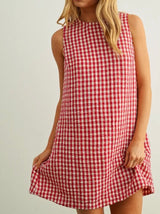 Gigi Gingham Pattern Dress