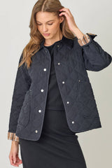 Ginni Contrast Quilted Jacket