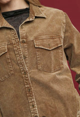 Corbin Stone Wash Corduroy Jacket
