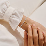 A Littles & Co 'Anything Is Possible' Bracelet In Silver and Gold-Tone Plating