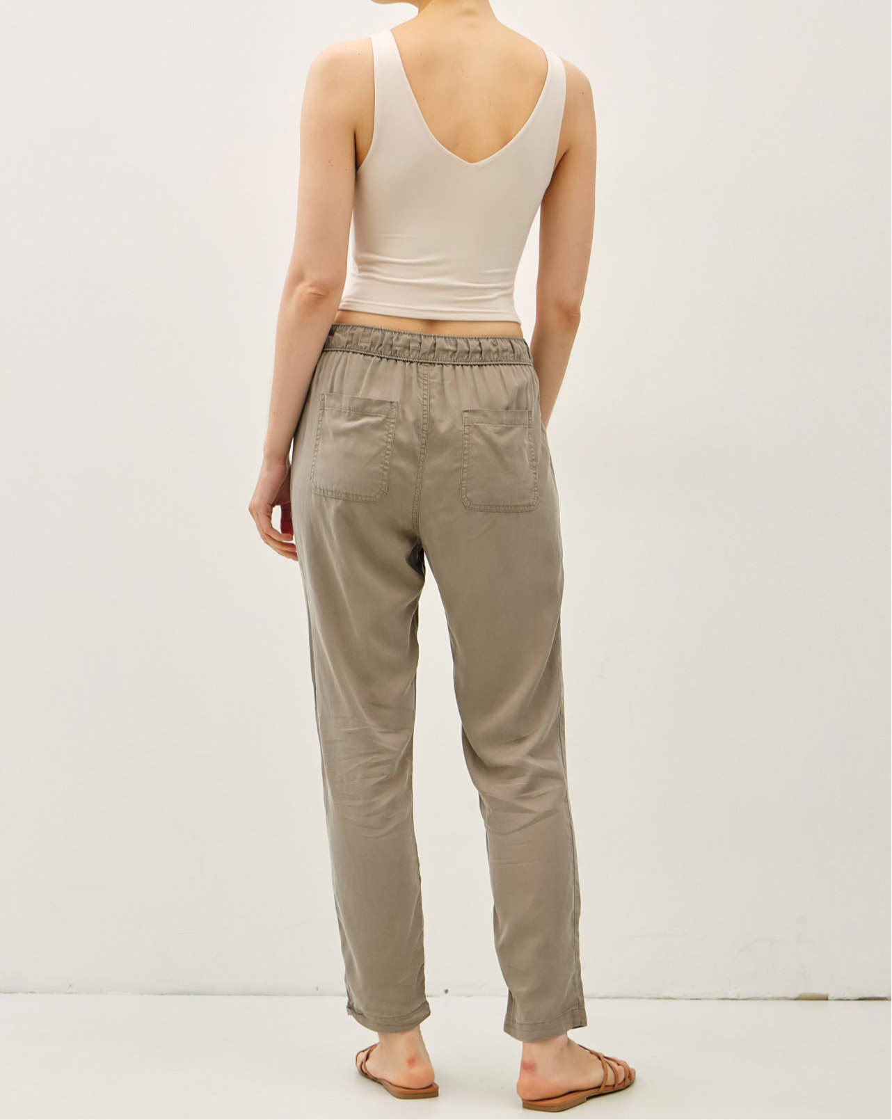 Ellie Tencel Straight Leg Pant
