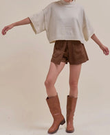 Danni Mock Neck Sweater