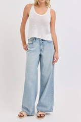 Walters Mid Rise Wide Leg