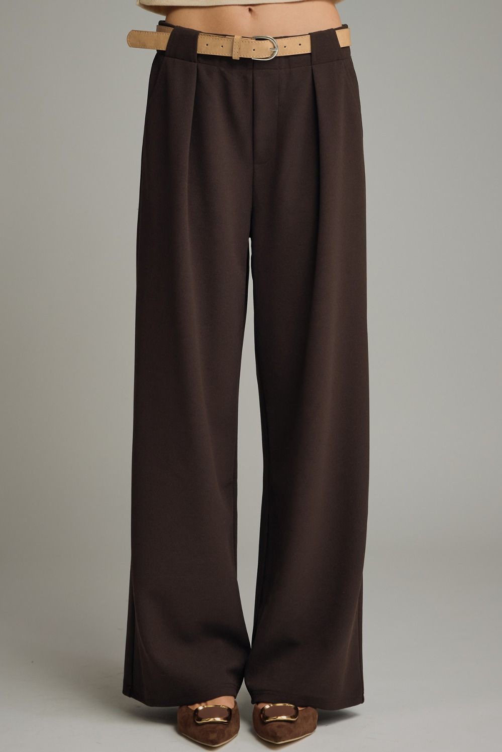 Henley Brown Dress Pants