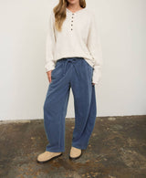 Jillian Wide Leg Drawstring Sweatpants
