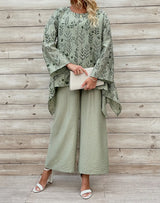 Mossy Sage Top And Pant Set