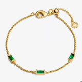 A Littles Green CZ Bracelet