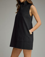 Elliot Stand Collar Sleeveless Dress