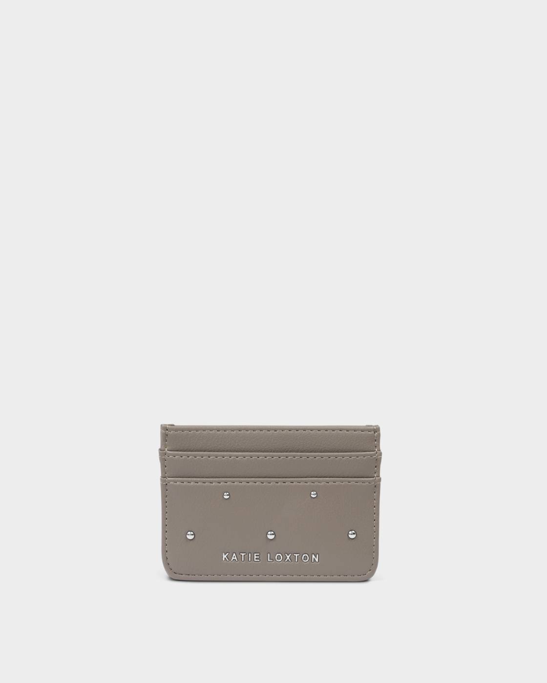 Avery Black Studded Cardholder