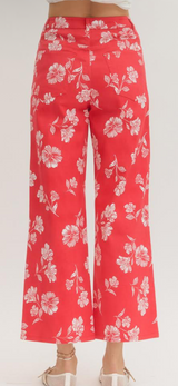 Jimmy Red Floral Pant