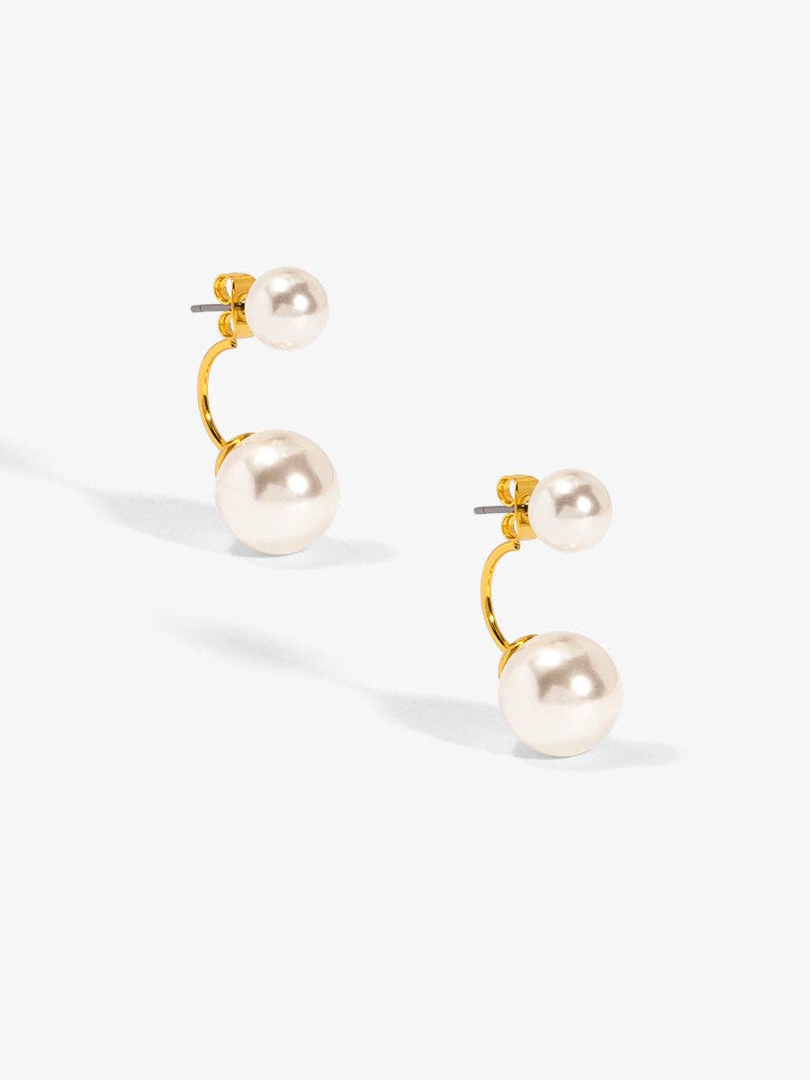 Pearl Ear Jacket Earring