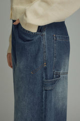Evie Wide Leg Cuffed Hem Jeans