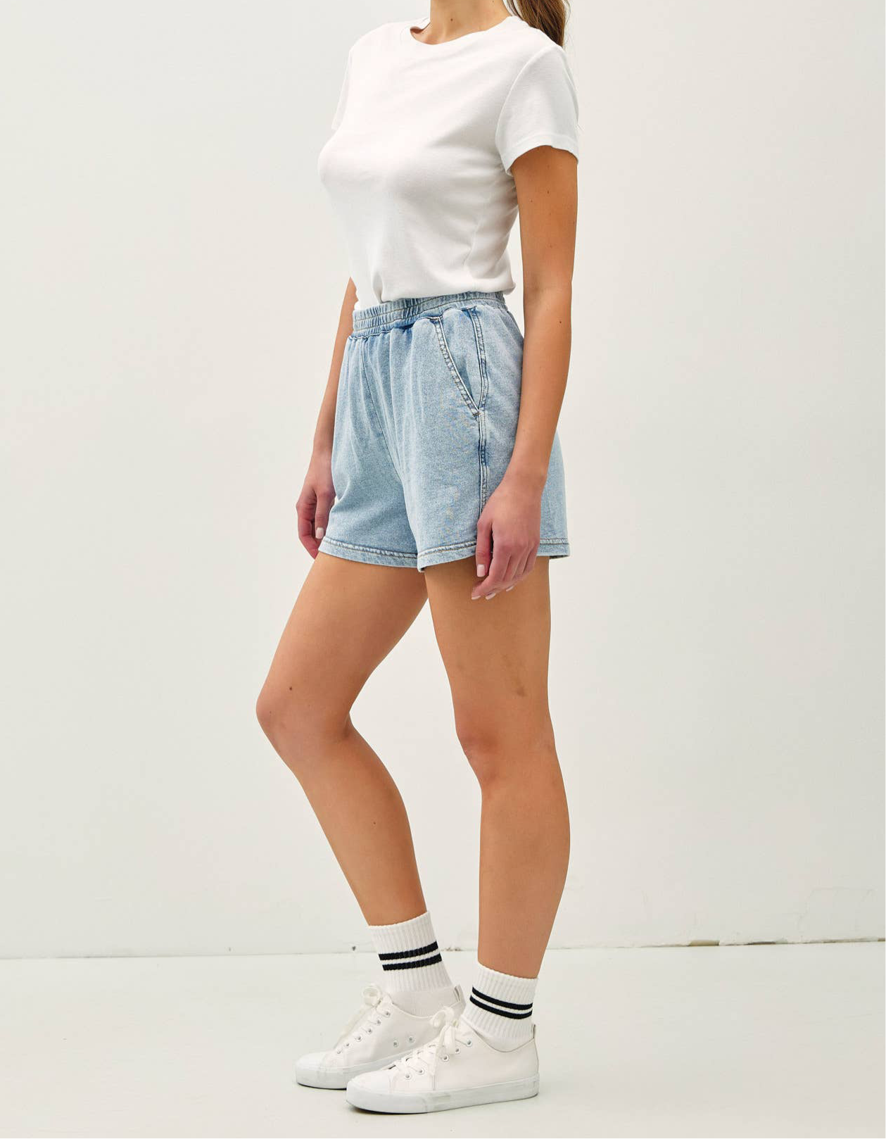Zoee Washed Comfy Shorts
