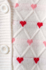 Chloe Heart Knit Cardigan