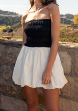 Ellie Bubble Hem Tube Dress