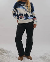 Snowy Ski Village Sweater