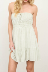 Sawyer Front Tie Mini Dress