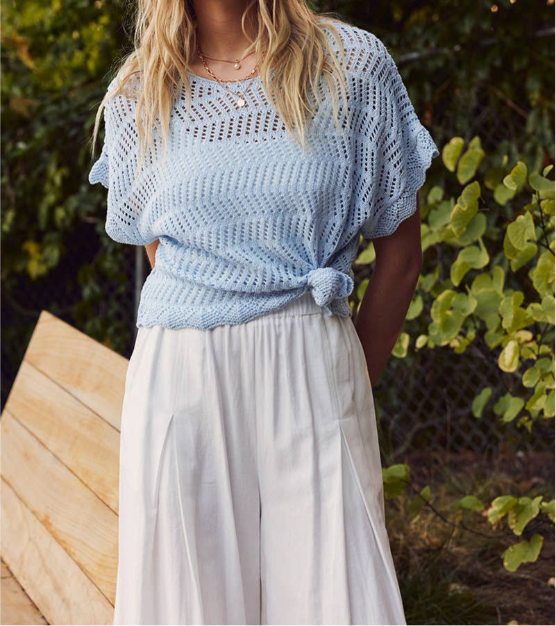 Allie Crochet Sweater