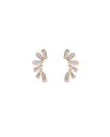 Screwback Stud Earrings - Delaney Gold