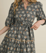 Candace Floral Maxi Dress