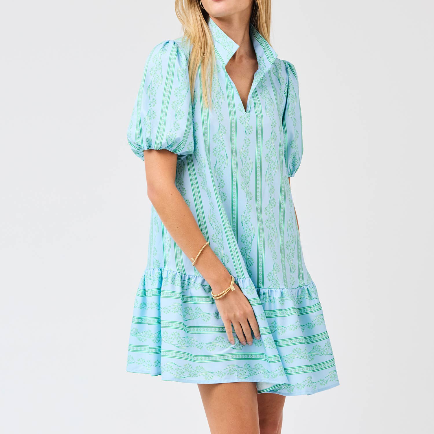 Nancy Garden Lace Green Dress