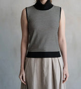 Jillian Striped Turtleneck Sweater