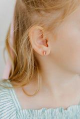Linny&Co Madison Pink Screwback Studs