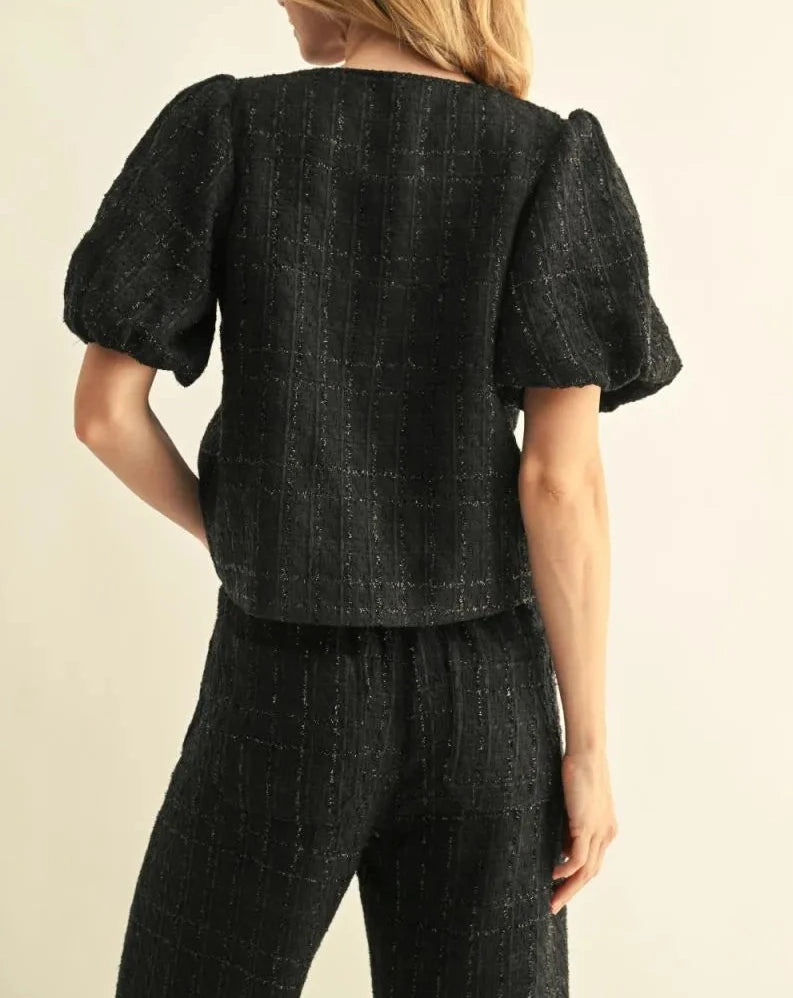 Jessi Elegant Tweed Set