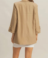 Andee Roll Up Sleeve Blazer