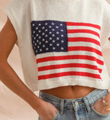 Stars and Stripes Lightweight Sweater