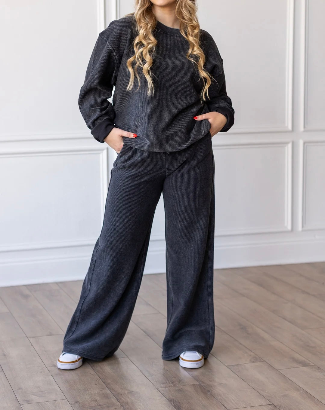 Game Day Ribbed Sweatshirt