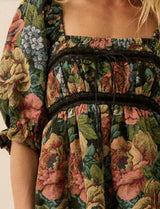 Stevan Floral Jacquard Dress