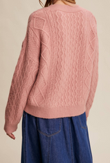 Cari Cable Knit Sweater