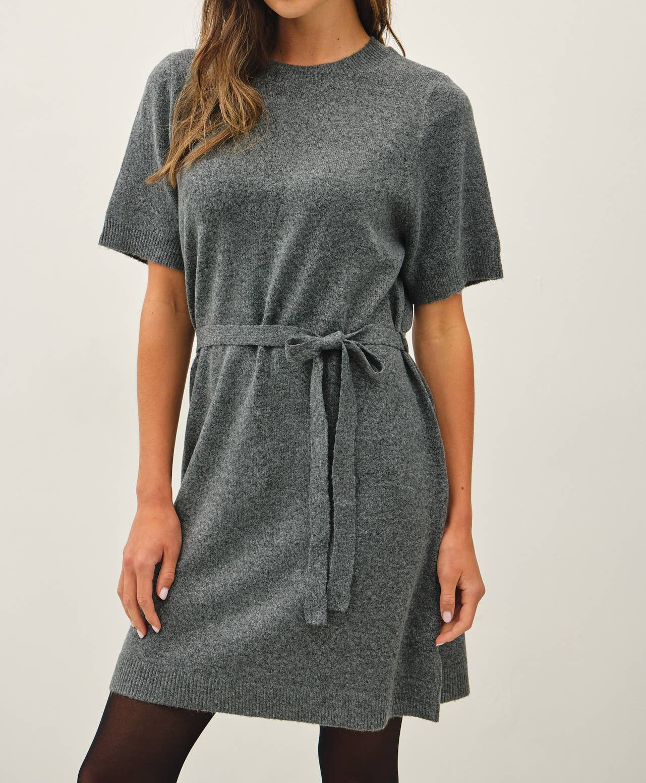 Kimmy Knit Dress With Tie